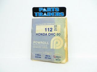 Vintage Powroll Performance Products Big Bore Kit Instructions Honda Ohc 90cc