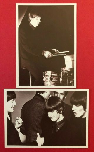 Beatles Cards - 6 Rare Hard Days Night Film Cards in 3