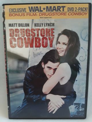 Drugstore Cowboy Dvd Matt Dillon 1989 Kelly Lynch Gus Van Sant Usa Rare Oop