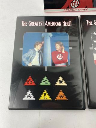 The Greatest American Hero - Third Final Season 3 DVD 4 - Disc Set) NTSC Rare OOP 2