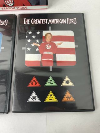 The Greatest American Hero - Third Final Season 3 DVD 4 - Disc Set) NTSC Rare OOP 3
