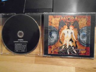Rare Advance Promo Angra Cd Aurora Consurgens Brazil Metal Primal Fear Megadeth
