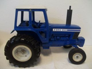 Rare Vintage 1/12 Scale Ertl Ford 9700 Cab Tractor (Repainted With Parts) 3