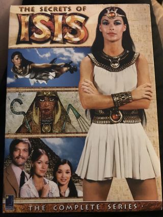 The Secrets Of Isis - The Complete Series (dvd,  2007,  3 Discs) Oop Rare