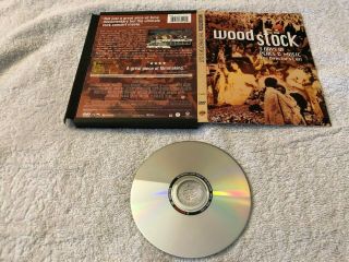 (snap Case) Woodstock: The Directors Cut Dvd Rare Oop