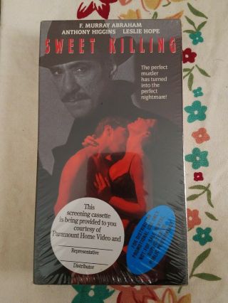 Rare Sweet Killing (1993) - Vhs Tape - Drama - Anthony Higgins - Demo / Screener