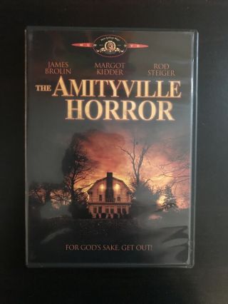 The Amityville Horror 1979 Dvd Horror Thriller Mgm Classic Rare Halloween