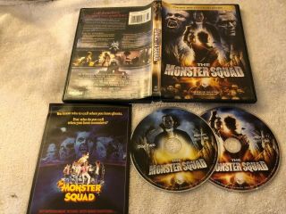 Monster Squad 20th Anniversary Edition (1987) 2 X Dvd W/ Insert Rare