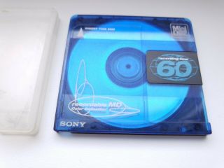 Sony First Colour Md 60 Minidisc,  Made In Japan,  Very Rare