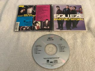 Squeeze East Side Story A&m Us Cd Made In Japan Rare Oop