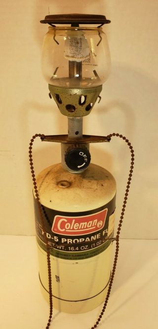 Vtg Century Primus Mighty Lite Mini Propane Lantern 5400 For Camping Backpacking