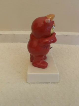 1981 Garfield Enesco Figurine “Last Of The Red Hot Lovers” Devil Rare Vintage 2