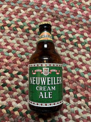 Vintage Neuweiler Cream Ale 12 Oz.  Steine Beer Bottle Rare