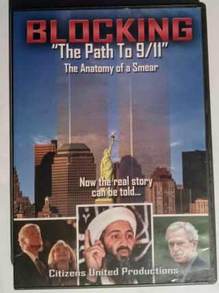 Blocking The Path To 9/11 - Dvd By Andrew Breitbart Rare Oop