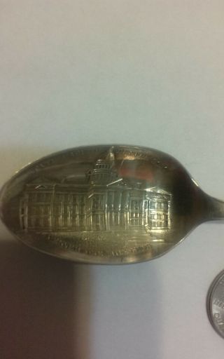 Antique/Vintage 925 Sterling Souvenir Spoon Denver CO State Capital 15 grams 3