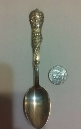 Antique/vintage 925 Sterling Souvenir Spoon Nebraska 20 Grams