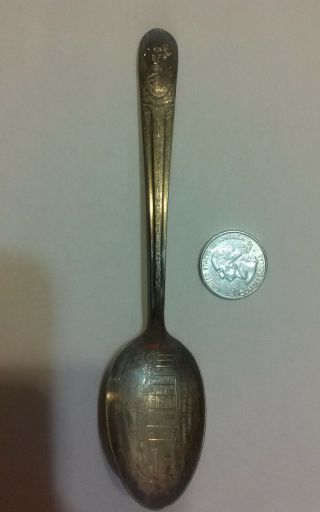 Antique/vintage 925 Sterling Souvenir Spoon George Washington Vernon 25 Grams