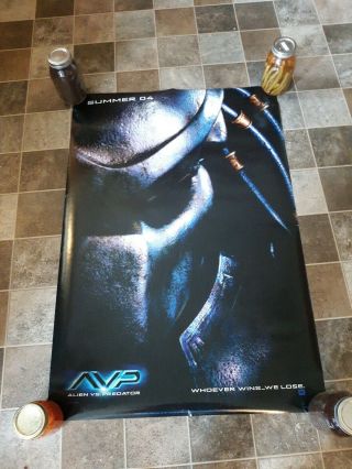 Alien Vs Predator 2004 Ds 27x40 Movie Poster Rare