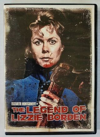 The Legend Of Lizzie Borden (dvd,  1975) Elizabeth Montgomery Rare Oop