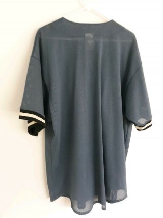 Vintage Baltimore Orioles Jersey Blue Grey XL Rare Majestic stitched knit Mlb 3