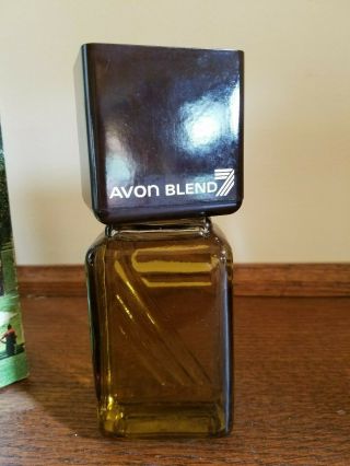 Vintage Avon Blend 7 Emollient After Shave Cologne For Men 5 Fl Oz Splash