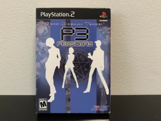 Shin Megami Tensei Persona 3 P3 Limited Edition Complete Rare