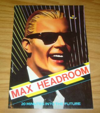 Max Headroom: 20 Minutes Into The Future Sc Fn - Picture Book Of The Film 1986