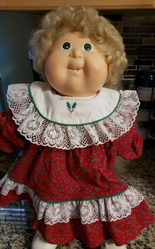 Christmas Anniversary/holiday Cabbage Patch Baby Doll Vintage