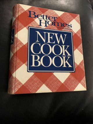 Vintage 1989 Better Homes And Gardens Cook Book 5 Ring Binder Recipes