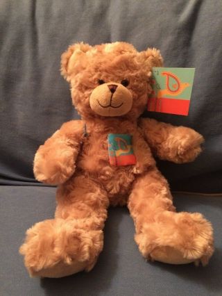 Rare First & Main Trible Heart Teddy Bear Freedom Bear Cares Helps Hurt Sadness