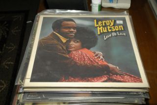 Leroy Hutson Love Oh Love Lp Curtom Records 1st Press Vg Soul Funk Rare Groove