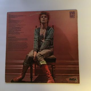 David Bowie Space Oddity WITH Poster RARE 1972 Psych Glam Rock LP Vinyl LSP - 4813 2