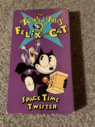 The Twisted Tales Of Felix The Cat - Space Time Twister (rare Demo Vhs,  1996)
