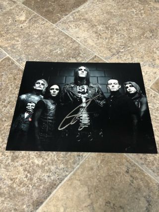 Chris Cerulli Signed Autographed 8x10 Photo Proof Rare Motionless In White N