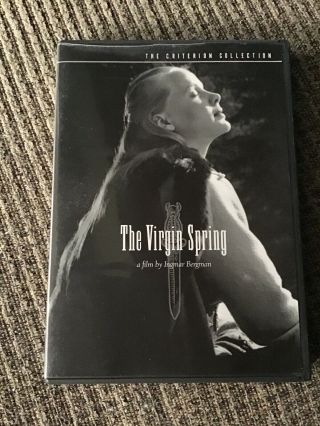 The Virgin Spring,  Ingmar Bergman Criterion Dvd,  Spine 321,  Rare W/ No Barcode