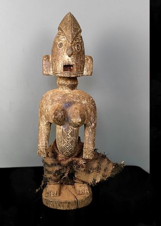 Old Tribal Bambara Maternity Figure - - - Mali