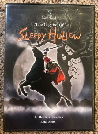 The Legend Of Sleepy Hollow (dvd,  2003) - Hallmark - In Excellevery Rare Oop