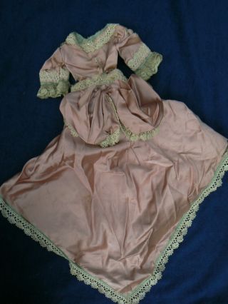 Antique French Fashion Doll Dress 10 