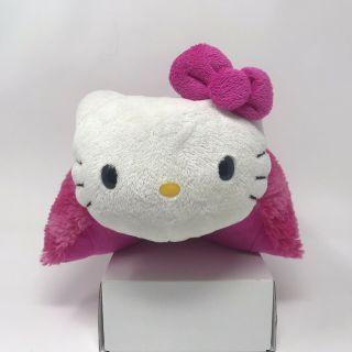 Rare Pillow Pets Dream Lites Sanrio Hello Kitty Plush Pink Lights Up Travel