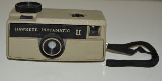 Vintage Kodak Hawkeye Instamatic Ii Camera Rare Uses 126 Film Ny Minty