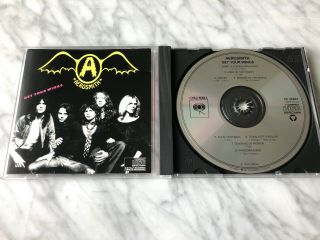 Aerosmith Get Your Wings Cd Dadc Press Orig Columbia Ck 32847 Steven Tyler Rare