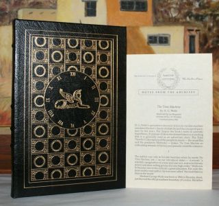 Wells,  H.  G The Time Machine Rare Easton Press Edition Fine Binding