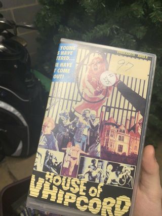 Vintage House Of Whipcord Vhs Big Box Rare Horror