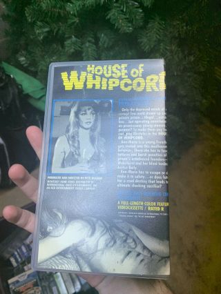 Vintage House Of Whipcord VHS Big Box Rare Horror 2