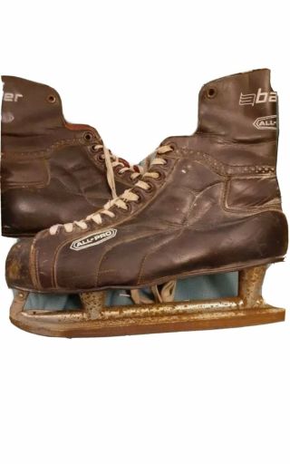 Antique Mens All Pro Hockey Ice Skates Collectible