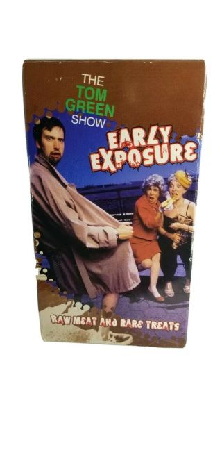 The Tom Green Show Vhs Early Exposure Raw Meat And Rare Treats