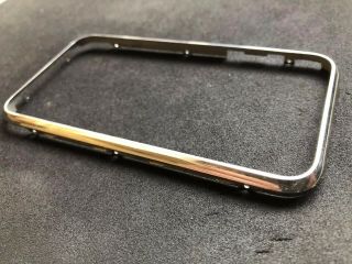 Apple Iphone 1st Generation 2g Metal Chrome Bezel Replacement Rare Part