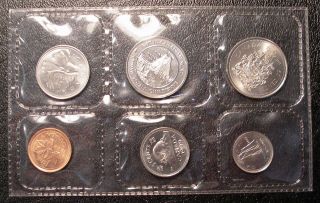 1999 P Plated Test Coin Canada Set Very Rare Special Edition Proof Like Set