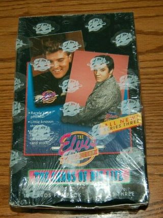 Elvis Presley 1992 1993 The Cards Of His Life Rare Series 3 Box