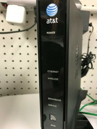 Rare At&t Pace Model 4111n Broadband Adsl Wireless Router Modem 4111n